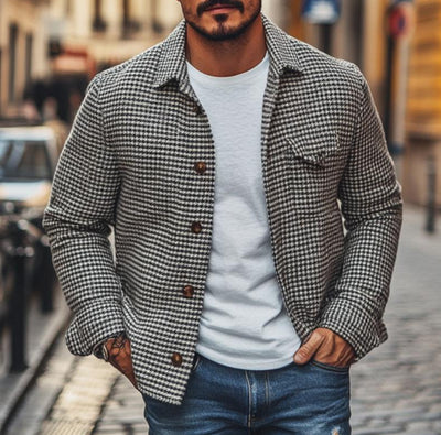 Chaqueta Suelta con Estampado Digital 3D para Hombre - Image 2