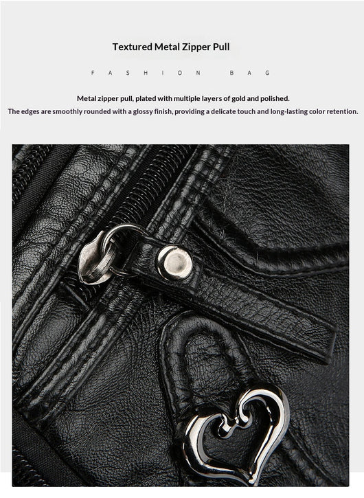 Bolso Bandolera de Lujo Versátil con Diseño Multicapas Espacioso - Image 11
