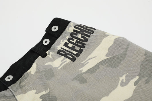 Shorts Camuflaje Hip Hop con Bordados de Personajes Estilo Americano - Image 7