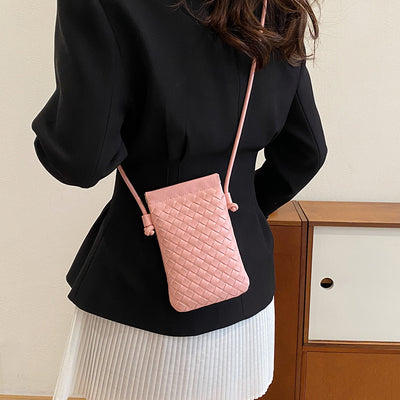 Bolso Bandolera Vintage Tejido para Celular Advanced Sense
