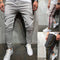 Pantalones Deportivos Casual con Franjas y Webbing Lateral