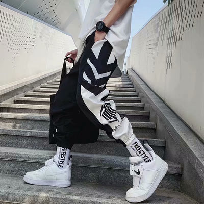 Pantalones Hip Hop para Hombre - Estilo Urbano Relajado - Image 8