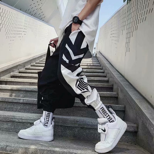 Pantalones Hip Hop para Hombre - Estilo Urbano Relajado - Image 8