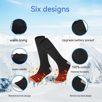 Calcetines Eléctricos Térmicos Unisex con Tecnología de Calefacción - Image 9