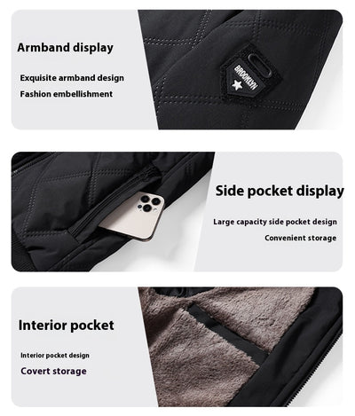 Chamarra de Invierno con Forro Polar para Hombre - Image 25