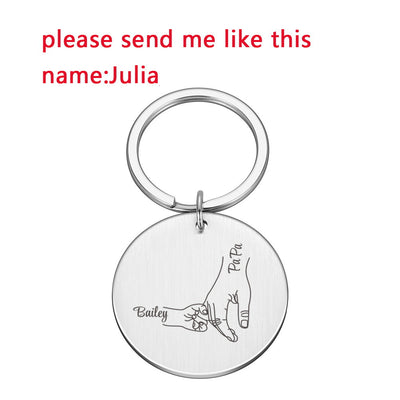 Llavero Personalizado para Papá - Grabado con Nombre - Image 6