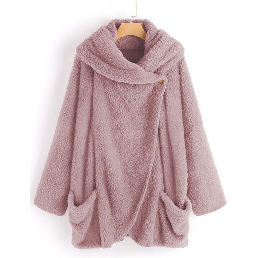 Cardigan Oversized con Cuello Solapa y Mangas Murciélago - Image 16
