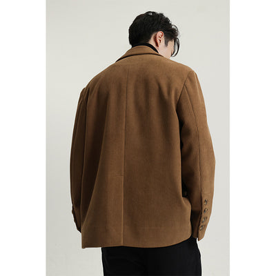 Saco de Pana Gruesa Combinada para Hombre - Image 4