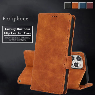Funda Cartera Protectora de Cuero con Soporte para Tarjetas - Image 9