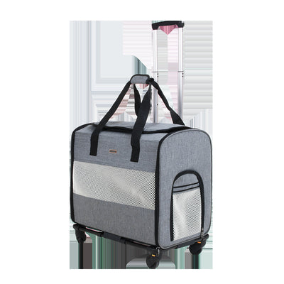 Carrito Transportador Plegable para Mascotas con Bolsa Desmontable - Image 5