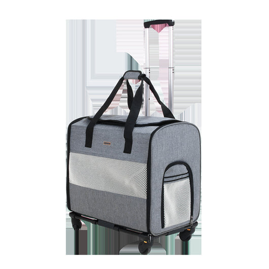 Carrito Transportador Plegable para Mascotas con Bolsa Desmontable - Image 5