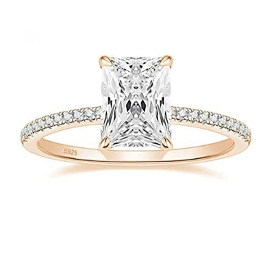 Anillo de Plata 925 con Incrustaciones y 3 Quilates de Circonitas para Mujer - Image 14