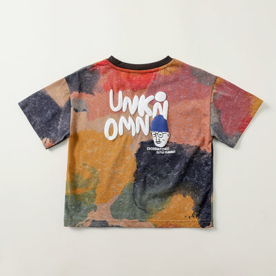 Playera Infantil Tie-dye con Estampado de Burbujas - Image 3