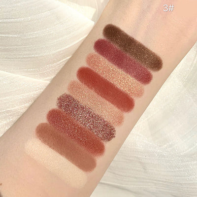 Paleta de Sombras Nacaradas Mate Glitter 9 Colores - Image 4