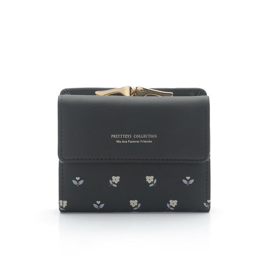 Billetera Compacta para Monedas y Tarjetas con Diseño Estampado PU - Image 8