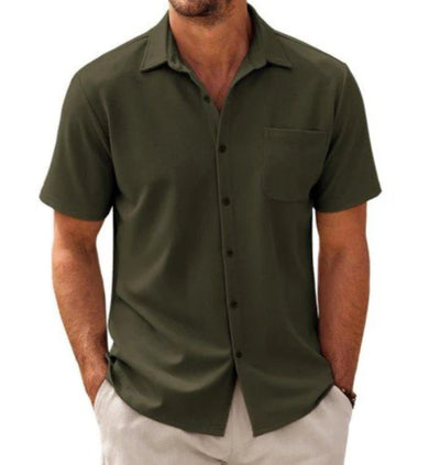 Cardigan Corto Talla Grande para Hombre - Image 5
