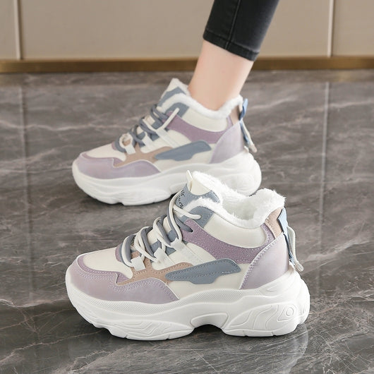 Zapatos Cómodos Tipo Dad Shoes con Forro Polar Grueso y Calidez - Image 8