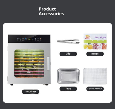 Deshidratador de Frutas y Hierbas Medicinales para Snacks Saludables - Image 17