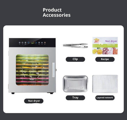 Deshidratador de Frutas y Hierbas Medicinales para Snacks Saludables - Image 17
