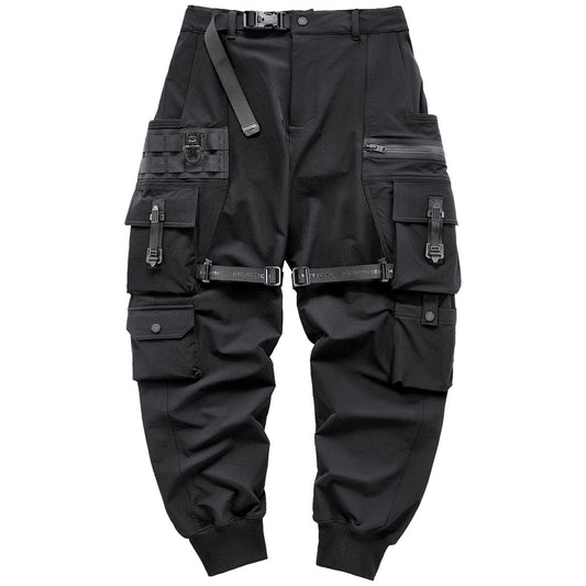 Pantalones Deportivos Holgados con Cordón para Hombre - Image 2