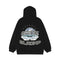 Sudadera Hoodie Holgada con Letras de Dibujos Animados para Hombre