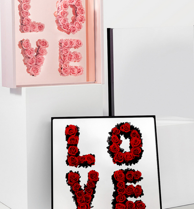 Caja de Flores Acrílicas Magic Mirror LOVE - Regalo Perfecto para San Valentín - Image 12
