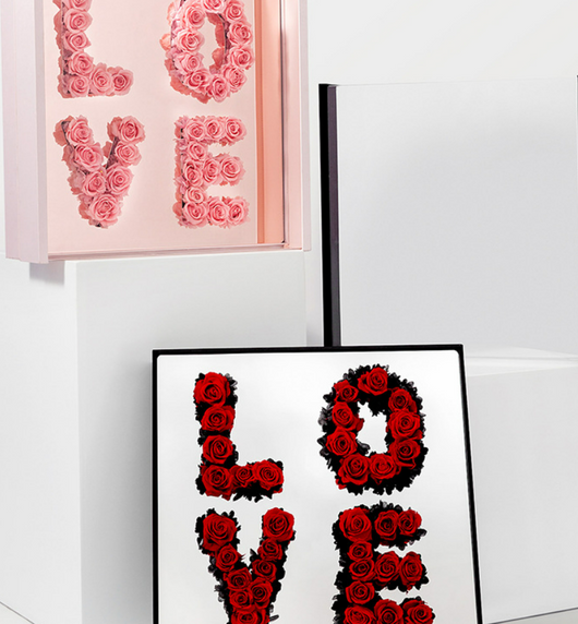 Caja de Flores Acrílicas Magic Mirror LOVE - Regalo Perfecto para San Valentín - Image 12