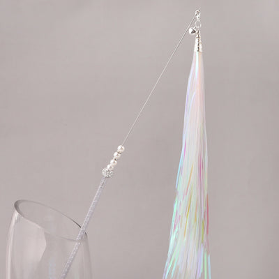 Juguete Interactivo para Gatos - Tubo Acrílico 46cm con Borla Sedosa - Image 10