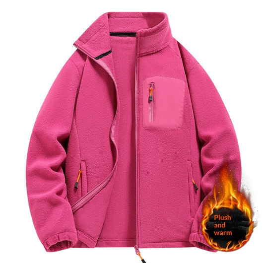 Chaqueta Polar con Cuello Tipo Camisa para Hombre - Image 2