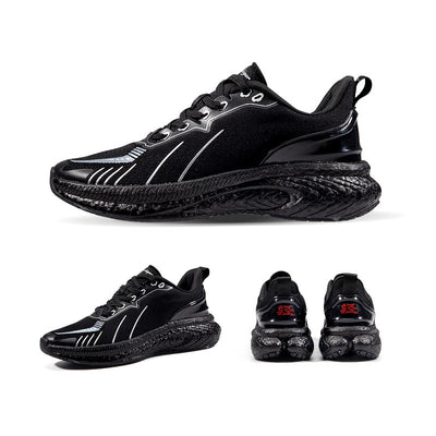 Zapatillas Running Tejidas Ligeras con Suela Gruesa Popcorn - Image 9