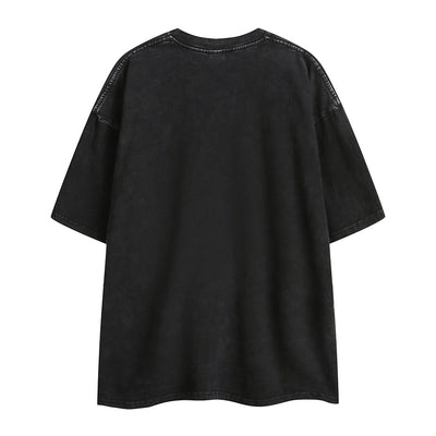 Camiseta Vintage Desgastada Unisex para Verano - Image 8