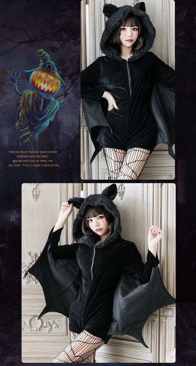 Disfraz de Demonio Murciélago para Fiestas y Actuaciones - Image 14