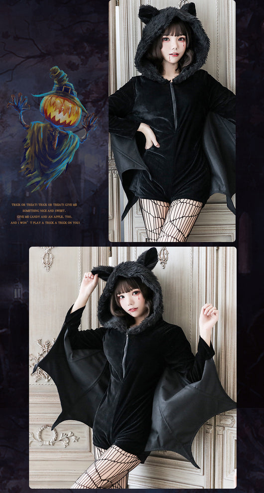 Disfraz de Demonio Murciélago para Fiestas y Actuaciones - Image 14