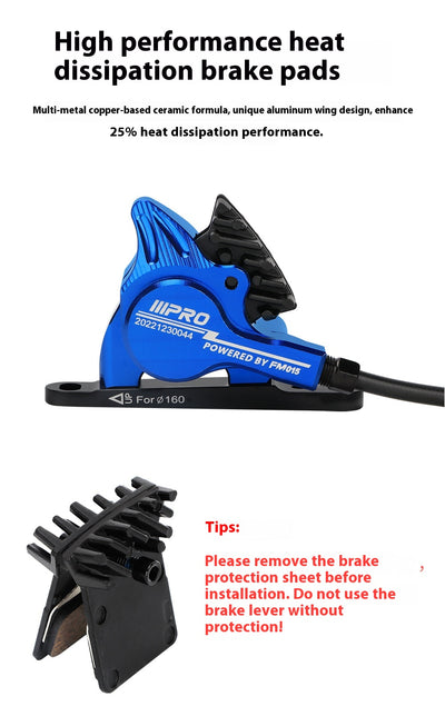 Freno de Disco Hidráulico para Bicicleta de Ruta con Palanca Partida - Image 8