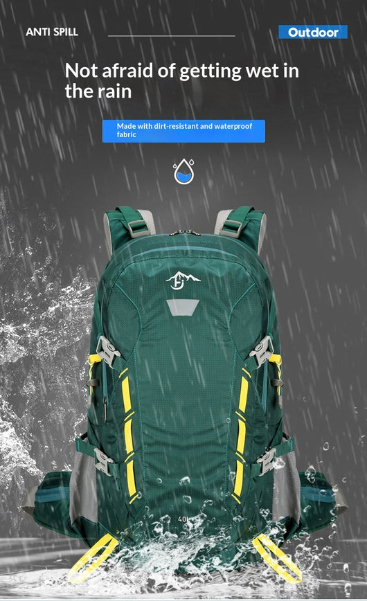 Mochila de Senderismo de Gran Capacidad Multifuncional para Deportes y Aventura - Image 21