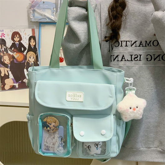 Bolsa Tote Escolar Japonesa de Gran Capacidad para Estudiantes - Image 14