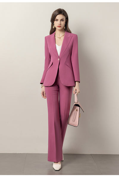 Traje Primavera Rojo Rosa para Mujer - Image 2