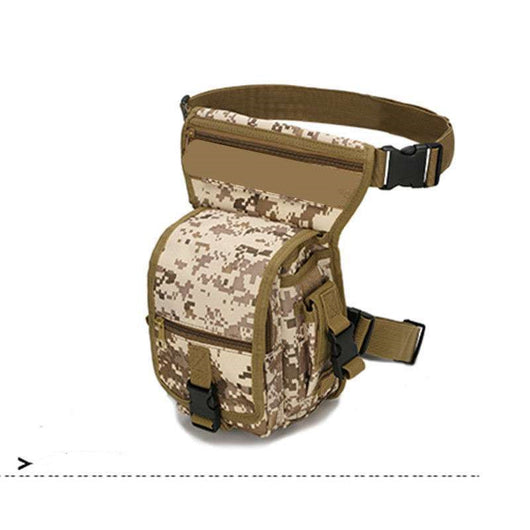 Bolsa Táctica Multiusos para Pierna con Correa Externa - Image 9