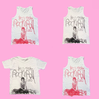 Playera Base Cuello Redondo con Estampado de Retrato Europeo Americano - Image 5