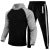 Suéter Deportivo para Hombre con Mangas Raglán y Costuras de Contraste - Image 8