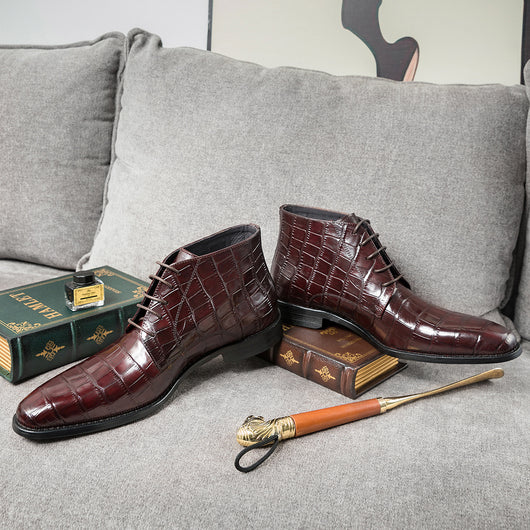Botas Martin de Cuero Genuino para Hombre - Estilo Urbano - Image 9