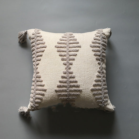 Funda de Cojín Escandinavo en Madera Natural - Diseño Japonés Minimalista - Image 6