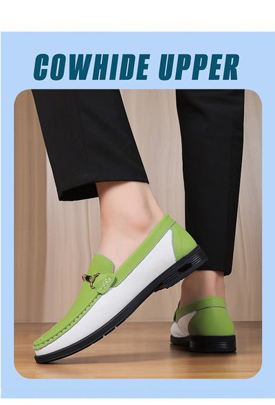 Mocasines de Cuero Genuino para Hombre Talla Grande 47 - Zapatos Casuales Cómodos - Image 21