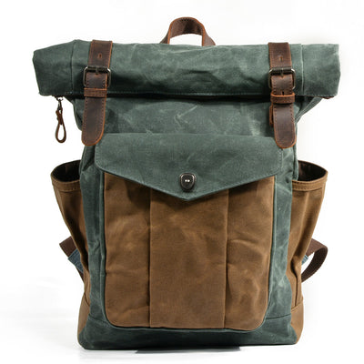 Mochila de Viaje en Lona - Diseño Minimalista y Funcional - Image 9