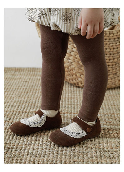 Leggings Elásticos para Niña - Versátiles para Exteriores y Uso Diario - Image 22