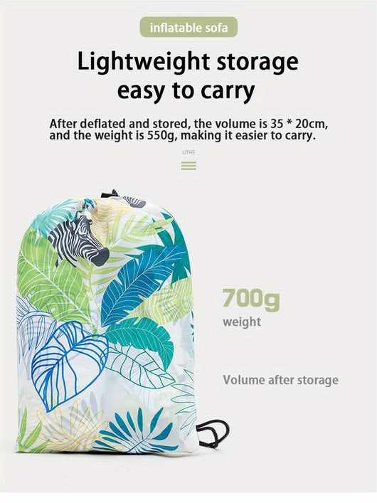 Sofá Inflable Portátil para Camping y Playa - Cómodo y Ligero - Image 12