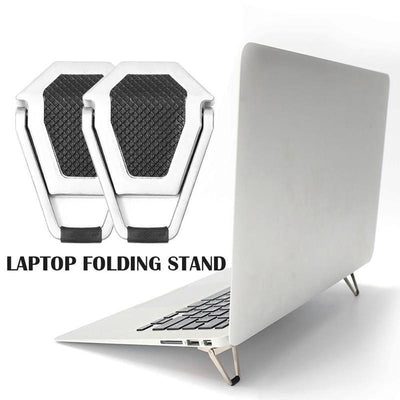 Soporte Plegable Invisible para Laptop en Aluminio Ultraportátil - Image 3