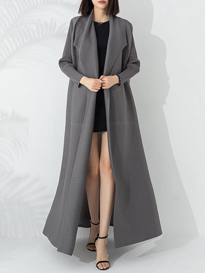 Abrigo Largo Elegante y Sofisticado para Mujer - Image 7
