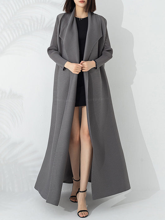 Abrigo Largo Elegante y Sofisticado para Mujer - Image 7