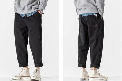 Overoles Retro Talla Grande para Hombre - Estilo Suelto y Versátil - Image 13